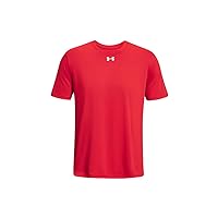 Under Armour Men's Team Tech Loose Cardinal Short Sleeve Shirt