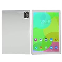 10in Tablet - 6GB RAM 128GB ROM, 2560x1600 IPS Touchscreen 2.4G 5G WiFi Tablet with Dual Speakers 8 Core CPU Calling Tablet with 5MP 8MP Dual Camera for 11, Silver