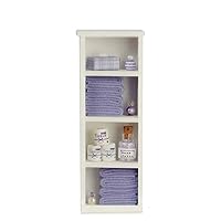Dollhouse Narrow Shelf Unit Lilac Towels & Accessories 1:12 Bathroom Furniture