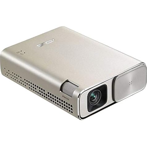 ASUS ZenBeam Go E1Z WVGA Plug-and-Play (Android/Windows) Micro-USB Pico Pocket LED Projector (Renewed)