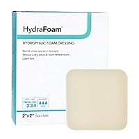 Hydrafoam Hydrophilic Foam Dressing, 2'' L x 2'' H
