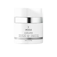 AGELESS Total Overnight Retinol Masque, Facial Mask for Firming with Marine Collagen and Peptides, 1.7 oz