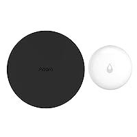 Smart Hub M2 Plus Aqara Water Leak Sensors, Wireless Water Leak Detector for Alarm System and Smart Home Automation