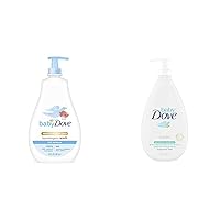 Baby Dove Tip to Toe Body Wash and Shampoo Face and Body Lotion