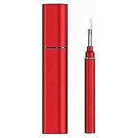 Ear Wax Removal with HD Camera, Ear Cleaner with Intelligent Temperature Control, Ear Cleaning Tool Only Suitable (Color : Red)