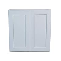 561746 Brookings Unassembled Shaker Tall Wall Kitchen Cabinet 30x30x12, White