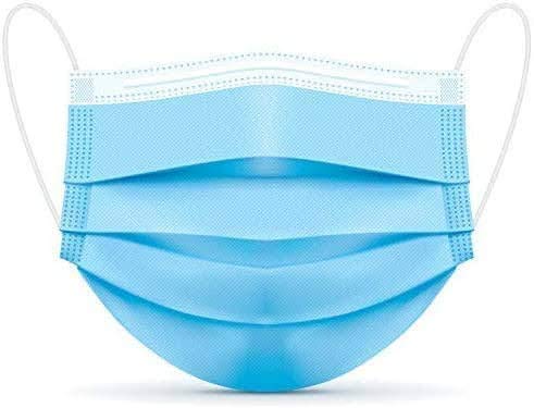 PURE GEM Premium Pack of 100 Children's Size Single Use Disposable Kids Face Mask, Boys and Girls, Soft on Skin, Bulk Pack 3-Ply Masks | Facial Cover with Elastic Earloops For Childcare, School