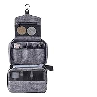 lliang Cosmetic Bag Travel Toiletry Bag Lightweight Hanging Cosmetics Organizer With Hook Makeup Pouch Shower For Women And Men