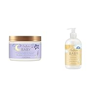 SheaMoisture Baby Deep Conditioner and Conditioner for Curly Hair Bundle 12 oz and 13 oz