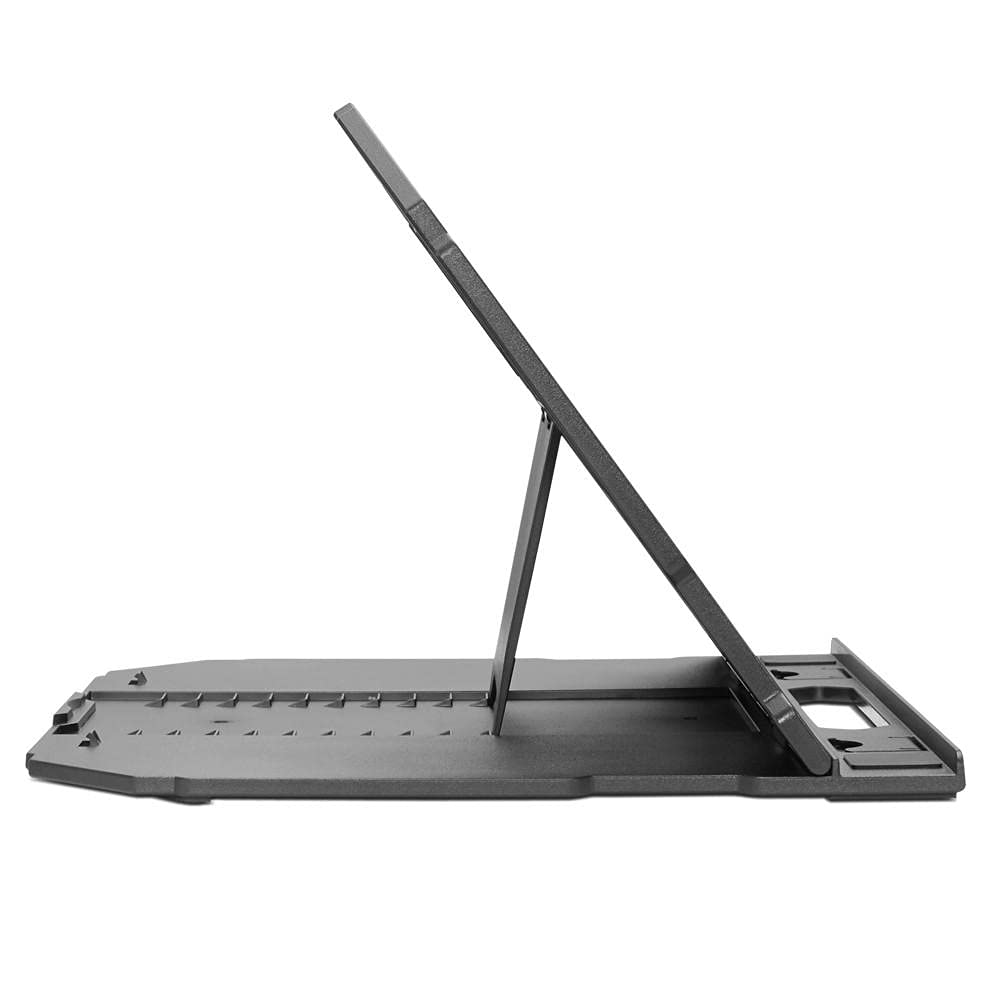 Lenovo 2-in-1 Laptop Stand - Adjustable, Portable, Foldable, Ergonomic, Non-Slip, Compatible with Laptops up to 15