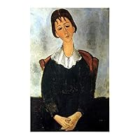Prehard Amedio Modigliani Sitting Girl (Yugette) Size M10 Frame B 5576