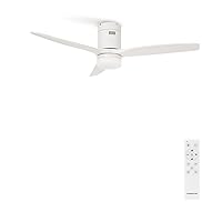 CREATE IKOHS WINDCALM DC STYLANCE WHITE - Ceiling Fan, 40 W, DC, with Light