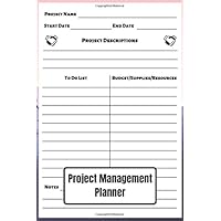 Project Management Planner: Taking Minutes of Meetings Notes, Attendees and Action items, Business Meeting Note Taking, Secretary Logbook (100 Pages 6 x 9 )