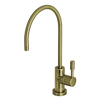 Kingston Brass KS8193DL Concord Single Handle Water Filtration Faucet, Antique Brass, 5-7/8