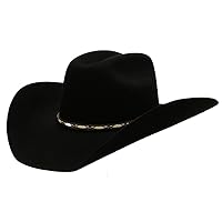 RESISTOL Men's Amarillo Sky BW Cowboy Hat Black 7 1/4