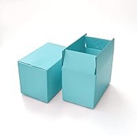 LPHZ914 5pcs/10pcs Blue Packing Box 3layer Corrugated Paper Storage Box Gift Accessories Small Box Gifts (Gift Bag Size : 10pcs, Gift Box Size : 17.5x9.5x11.5cm)