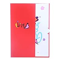 3D Mothers Day Card Best Mom Greeting Cards for Mom Birthday Thanksgiving Day Gifts for Mum Greeting Cards