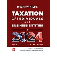 Loose Leaf for McGraw-Hill's Taxation of Individuals and Business Entities 2024 Edition Loose Leaf for McGraw-Hill's Taxation of Individuals and Business Entities 2024 Edition Loose Leaf