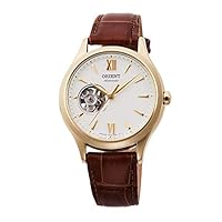 Orient RN-AG0728S Women's Automatic Watch, Mechanical, Made in Japan, Automatic, Open Heart, Dial color - white, Classic Ladies Watch
