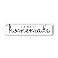 Happiness is Homemade Kitchen Sign, Home Decor, Kitchen Decorative Aluminum Sign - 3