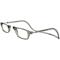 Clic Magnetic Reading Glasses, Computer Readers, Replaceable Lens, Adjustable Temples, Original (Small-Medium Size)