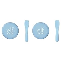 e.l.f. SKIN Holy Hydration! Lip Mask, Hydrating Lip Mask For A Softer & Smoother Pout, Infused With Hyaluronic Acid, Non-Sticky, Vegan & Cruelty-Free (Pack of 2)