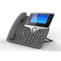 Cisco IP Phone 8811 - VoIP Phone - SIP, RTCP, RTP, SRTP, SDP - 5 Lines - Charcoal