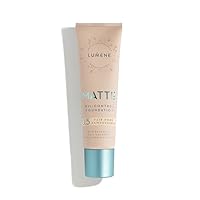 Lumene Matte Oil-control Foundation for Oily and Combination Skin Full Coverage with Arctic Meadowsweet 30 ml / 1.0 Fl.Oz. (0.5 Fair Nude)