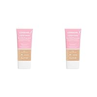 Clean Fresh Skin Milk Foundation, Medium/Tan, 1 Count (Pack of 2)