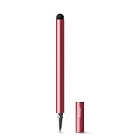 Stylus [Ball][Red Pink] - [Premium Aluminum][Ballpoint Pen][Replaceable Extra Tip Included] - for iPad, iPad Pro, iPad Mini and iPhone