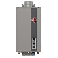 Rheem RTG-95DVELN-3 High Efficiency Non-Condensing Indoor Tankless Natural Gas Water Heater, 9.5 GPM, Built in WiFi