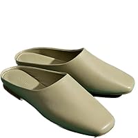 Women's sheepskin Muller slippers