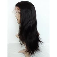 High-Quanlity Front Lace Wig Malaysian Virgin Remy Human Hair Natural Straight Color #2
