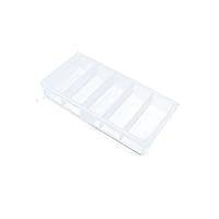 Price per 2 Pieces Arts Crafts Storage Clear Beads Tackle Box Organizers Small Parts Jewelry Findings Cases BOX034