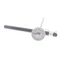 Instand Read Dial Thermometer with Metal Probe for The Coffee Drinks Chocolate Milk Foam Home & Commecial Yogurt Making Thermo-Meter
