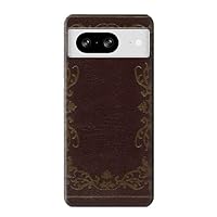 R3553 Vintage Book Cover Case Cover for Google Pixel 8