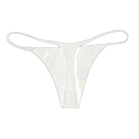 Comfy Sexy Panties for Women Elastic Solid Color Thongs Soft Underwear Comfor Breathable Briefs Tangas Stretch Funny