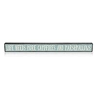 My Word! Life Needs More Campfires - Skinnies 1.5X16, 72053, Teal with Cream Lettering