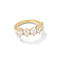 Kendra Scott Cailin 14k Crystal Band Ring, Fashion Jewelry For Women