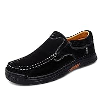 Men's Loafers Loafer Flats Shoes Driving Handmade Slip On Low-top Spring for Male Casual Leisure Formal Cow Leather Spring
