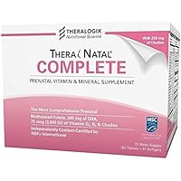 TheraNatal Complete Prenatal Vitamin & Mineral Supplement (13 Week Supply) | Comprehensive Prenatal Supplement