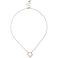 Chan Luu White Freshwater Cultured Pearl Globe Gold Plated Necklace