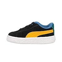 Puma Toddler Boys Suede Garfield Ac Inf Sneakers Shoes Casual - Black