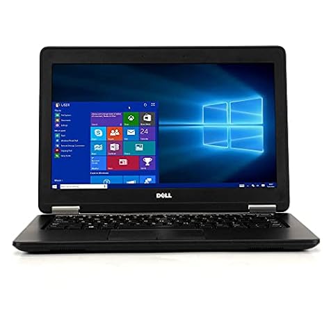 Dell Latitude E7250 12.5in Laptop, Core i7-5600U 2.6GHz, 8GB Ram, 512GB SSD, Windows 10 Pro 64bit (Renewed)