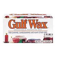 Gulfwax Wide Mouth Paraffin Wax 1 lb. 1 pk