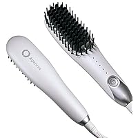 Agetsuya Heat Brush, Portable Heat Brush Iron, White | For Overseas Heat Brush Brush Iron