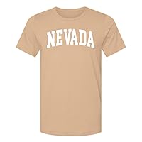 Wild Bobby State of Nevada College Style Fashion T-Shirt