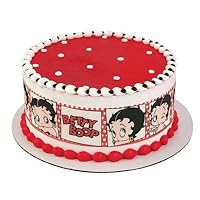 Betty Boop Birthday - Designer Strips - Edible Icing Sheet Side Strips - D58203