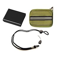 Stuff I Need Package for Olympus Stylus VR-360 Digital Camera - Includes: Li-50B High Capacity Replacement Battery + Deluxe Hard Shell Padded Case + Neck Strap
