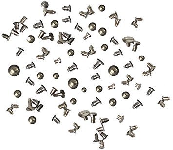 100 Piece Set of Battery Clamp Screws Assortment for Watchmaking Watch Repair Jewelry Tool Kit